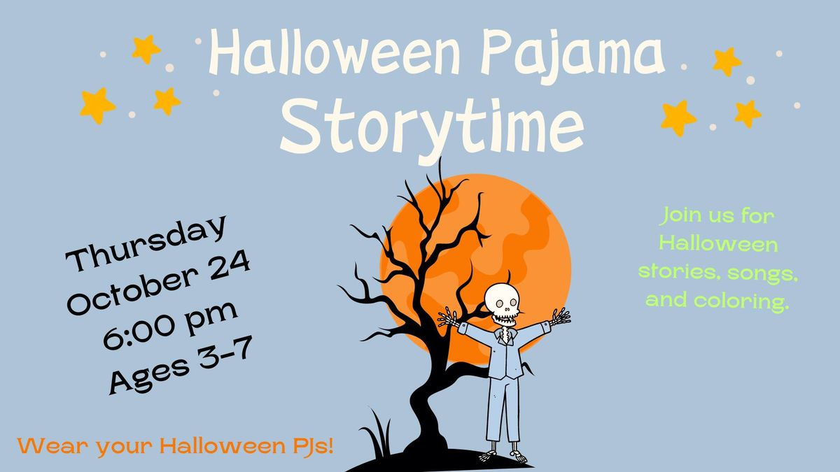 Halloween Pajama Storytime