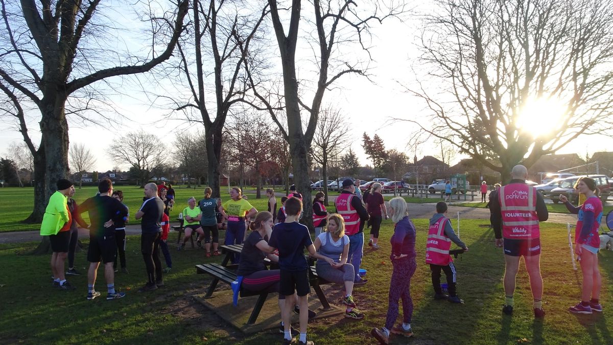 Goole parkrun New Year's Day 2025