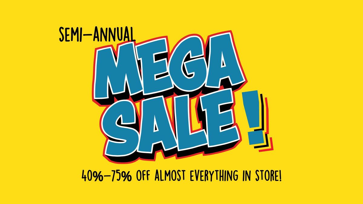 Mega Sale at the Treehouse!