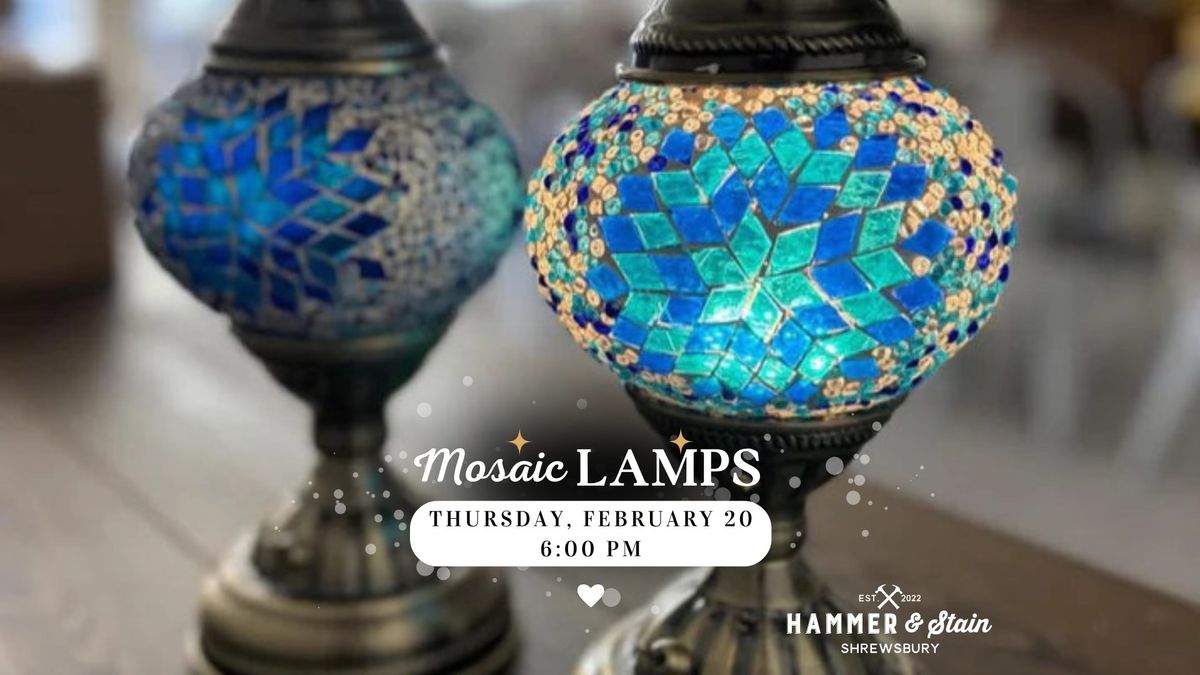 Mosaic Lamps DIY Workshop