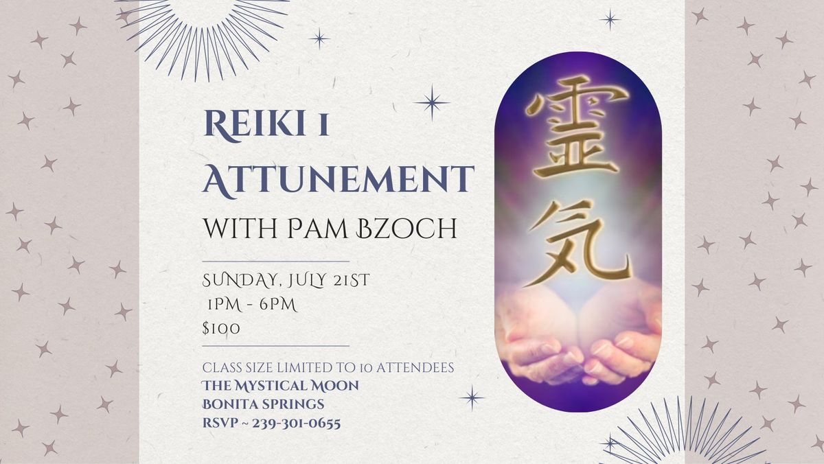 Reiki 1 Attunement with Pam Bzoch