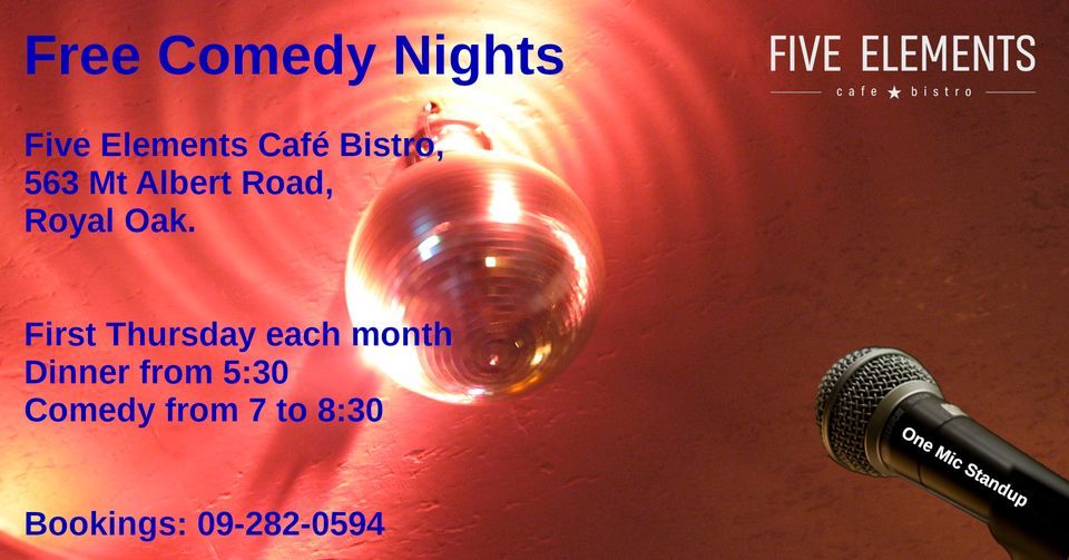 Five Elements Comedy Night
