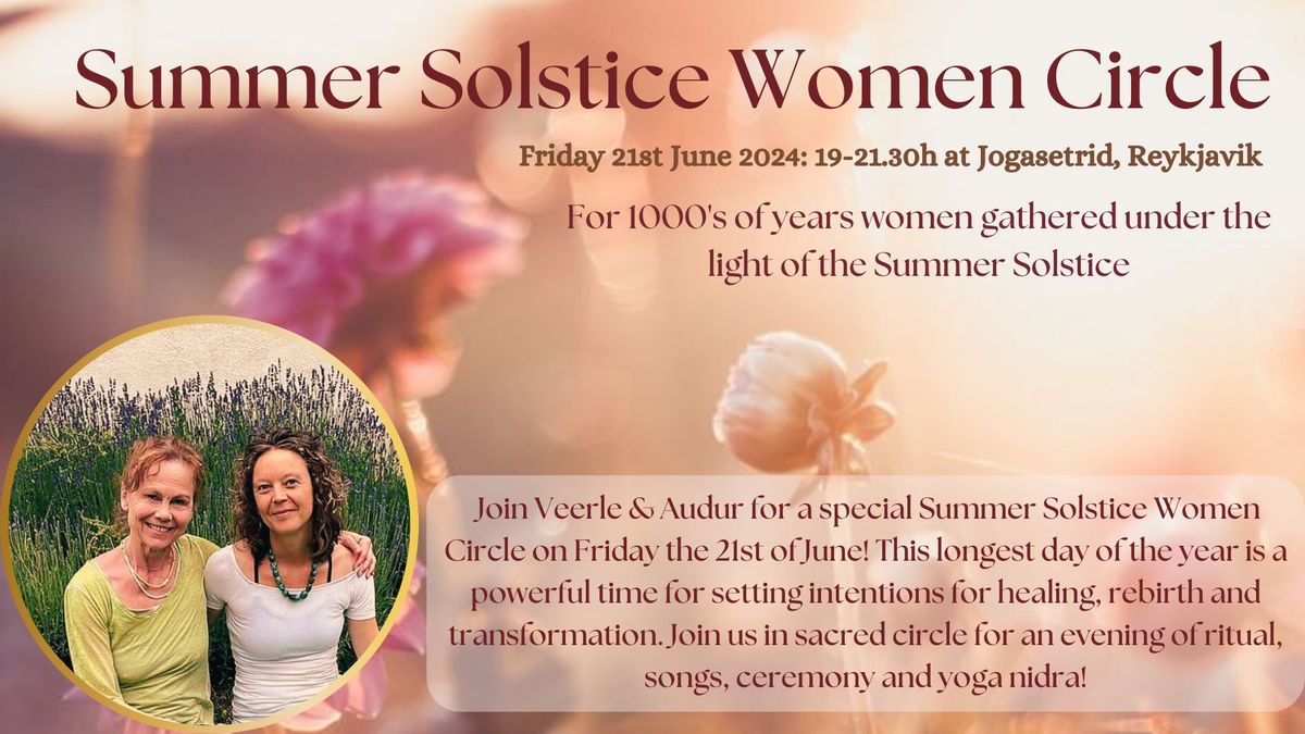 Summer Solstice Women Circle