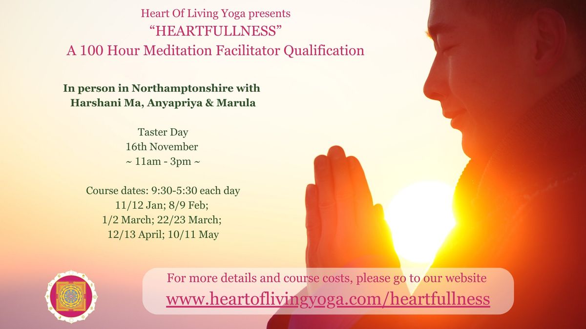 Taster Day: Heart Meditation Facilitator Training