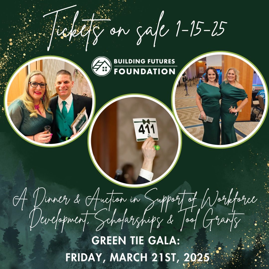 Green Tie Gala - Building Futures Foundation presenting Sponsor Parr