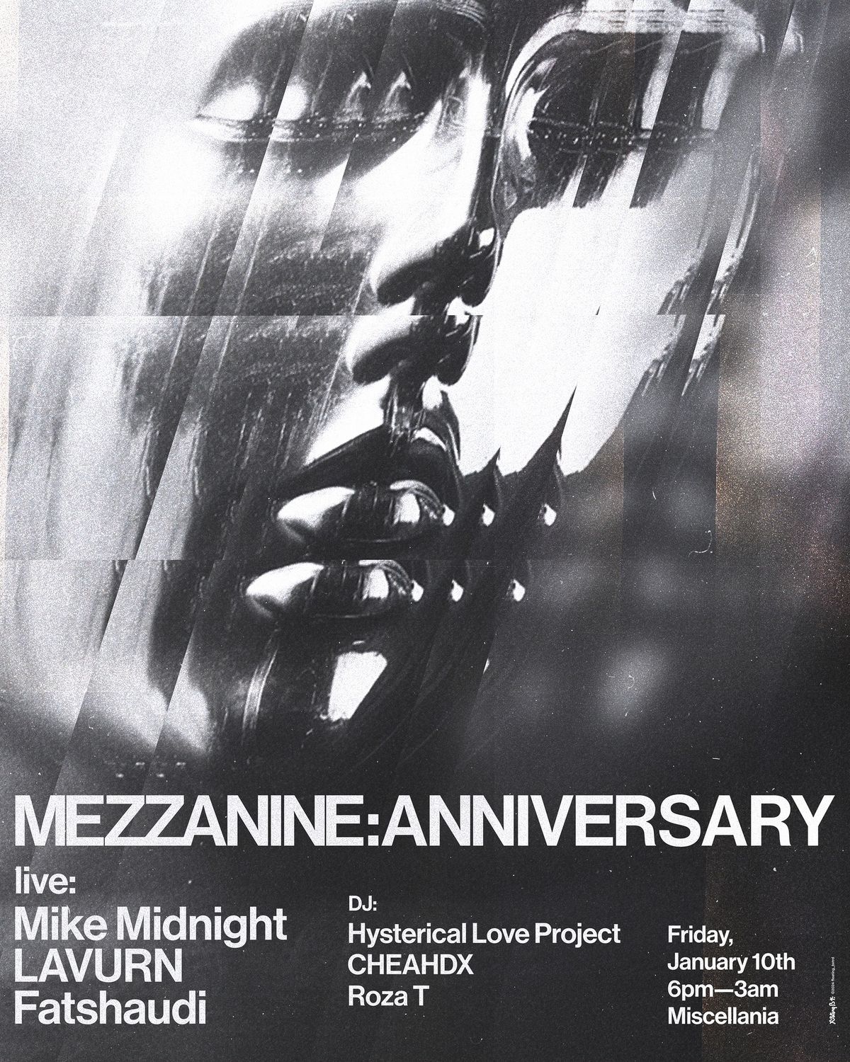 MEZZANINE : ANNIVERSARY (Mike Midnight, LAVURN, Fatshaudi)