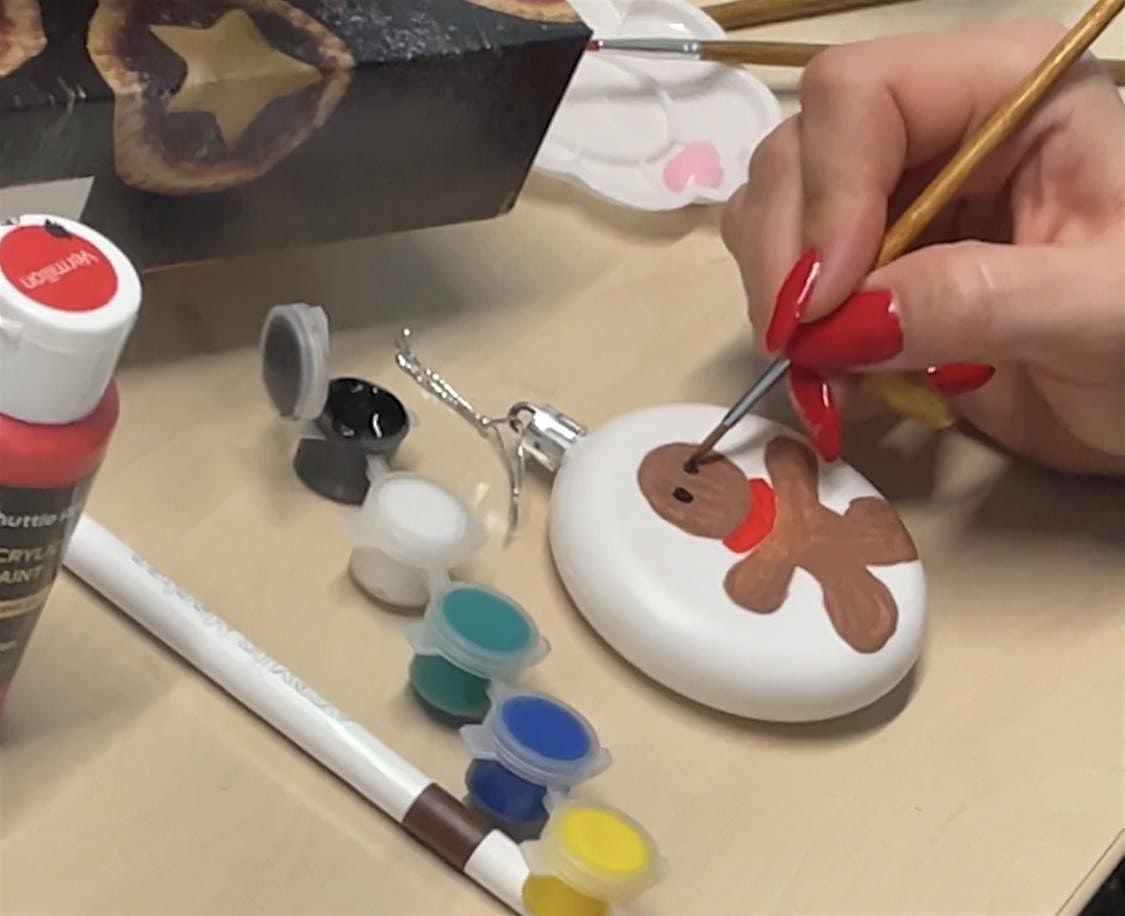Paint Your Own Christmas Decorations
