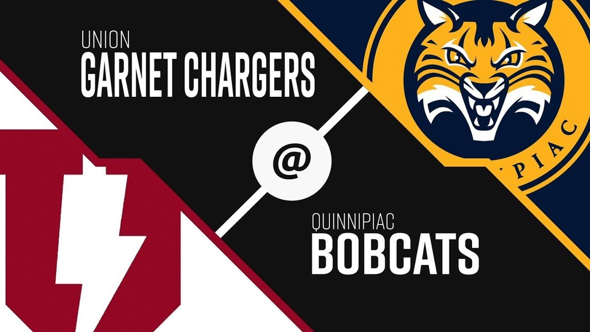 Union Garnet Chargers at Quinnipiac Bobcats Mens Hockey