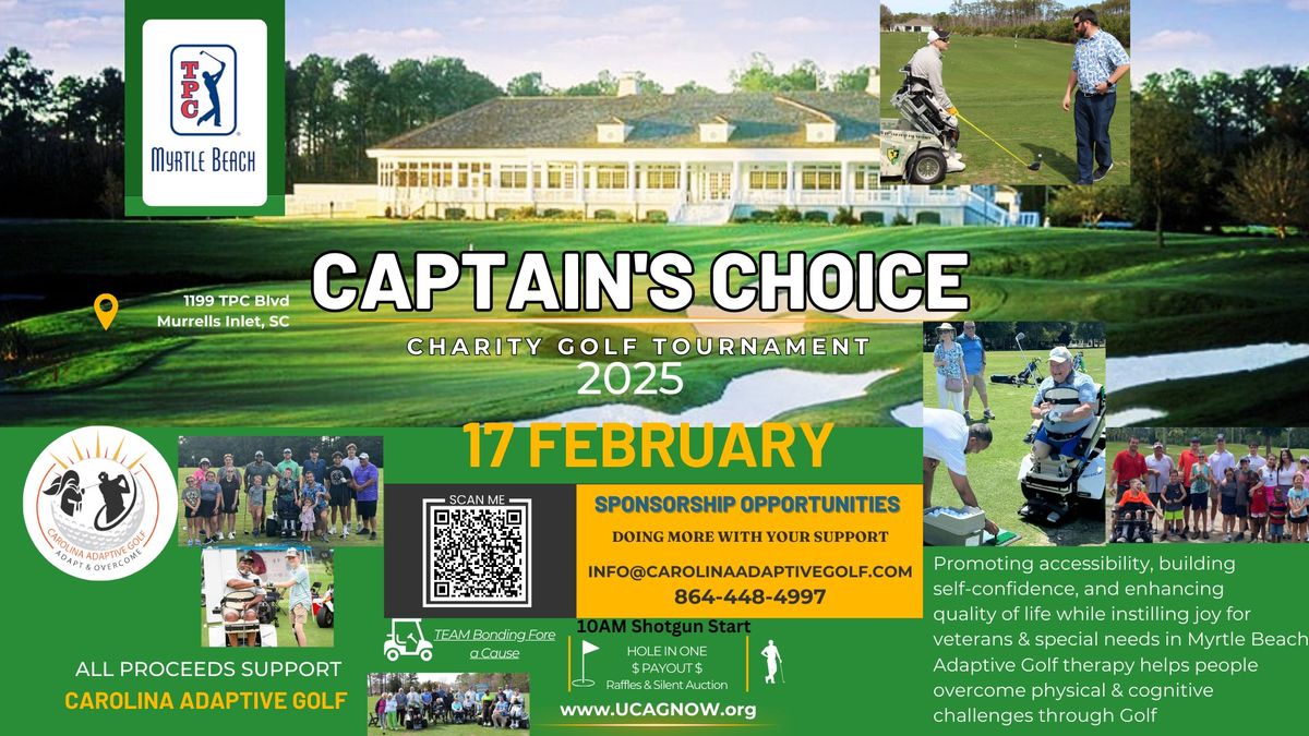 TPC- Myrtle Beach Captain's Choice Charity Golf Tournament - "Transforming Lives"