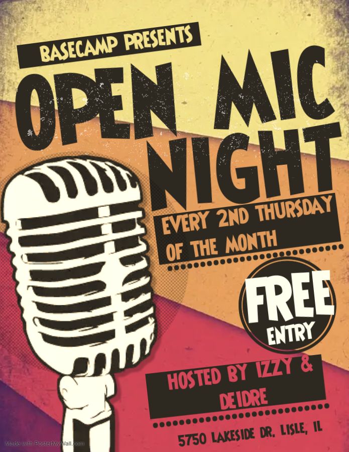 Open Mic Night - Free Event Every 2nd Thursday of the Month