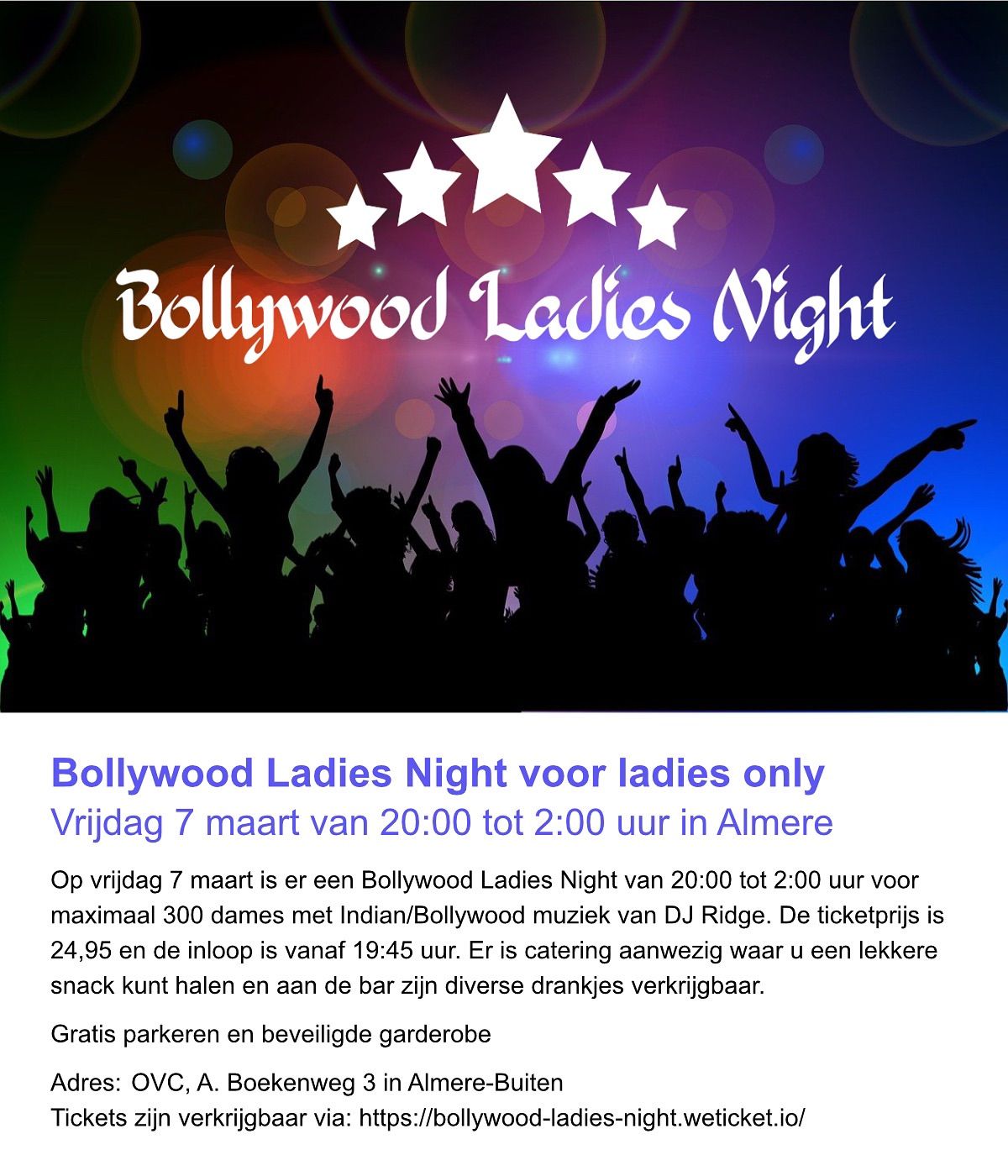 Bollywood Ladies Night