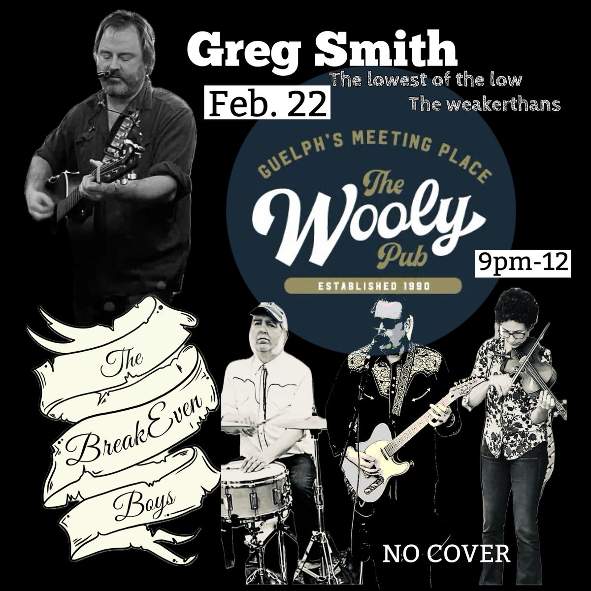 Greg Smith & The Break\u26a1\ufe0fEven Boys