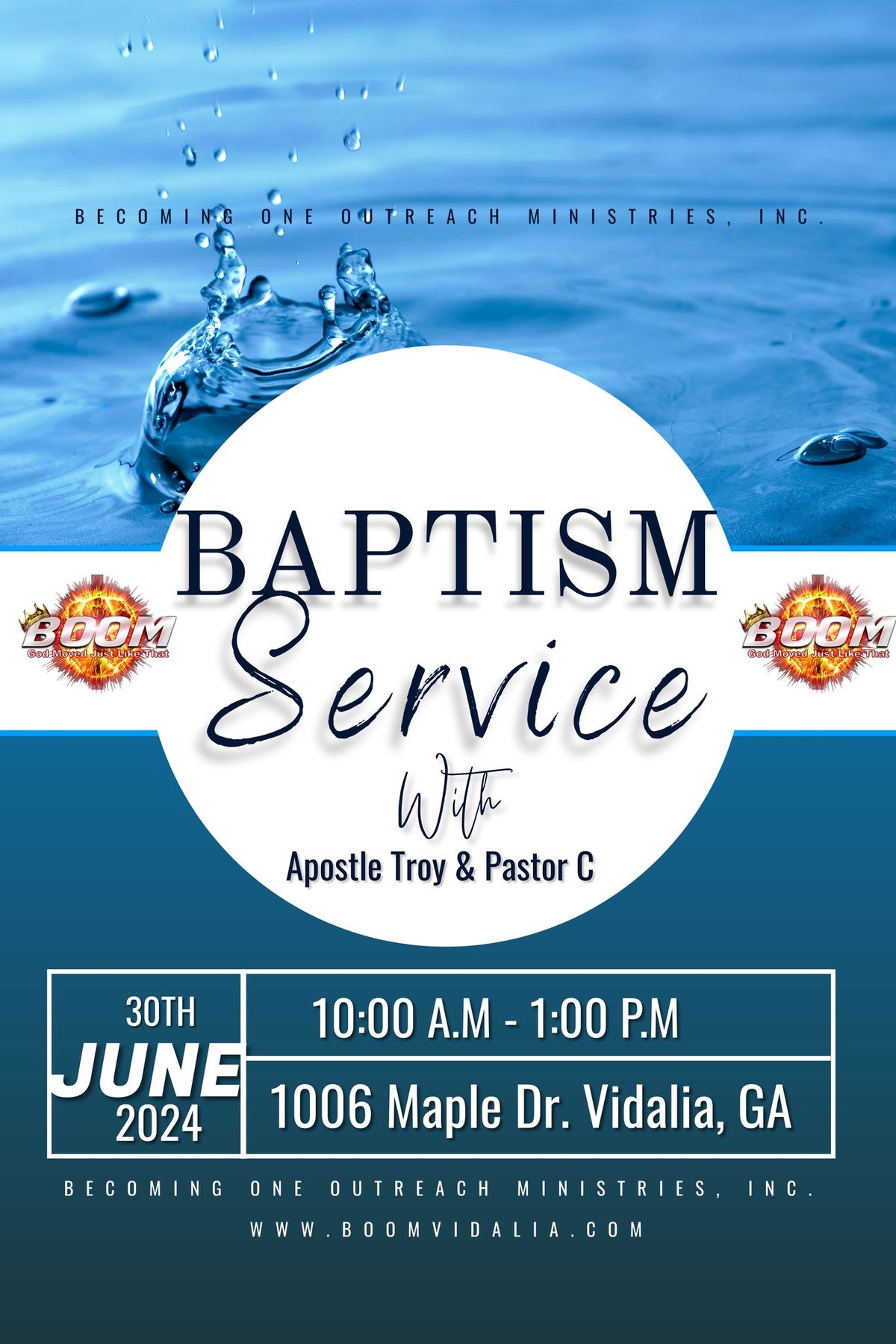 Baptism Sunday