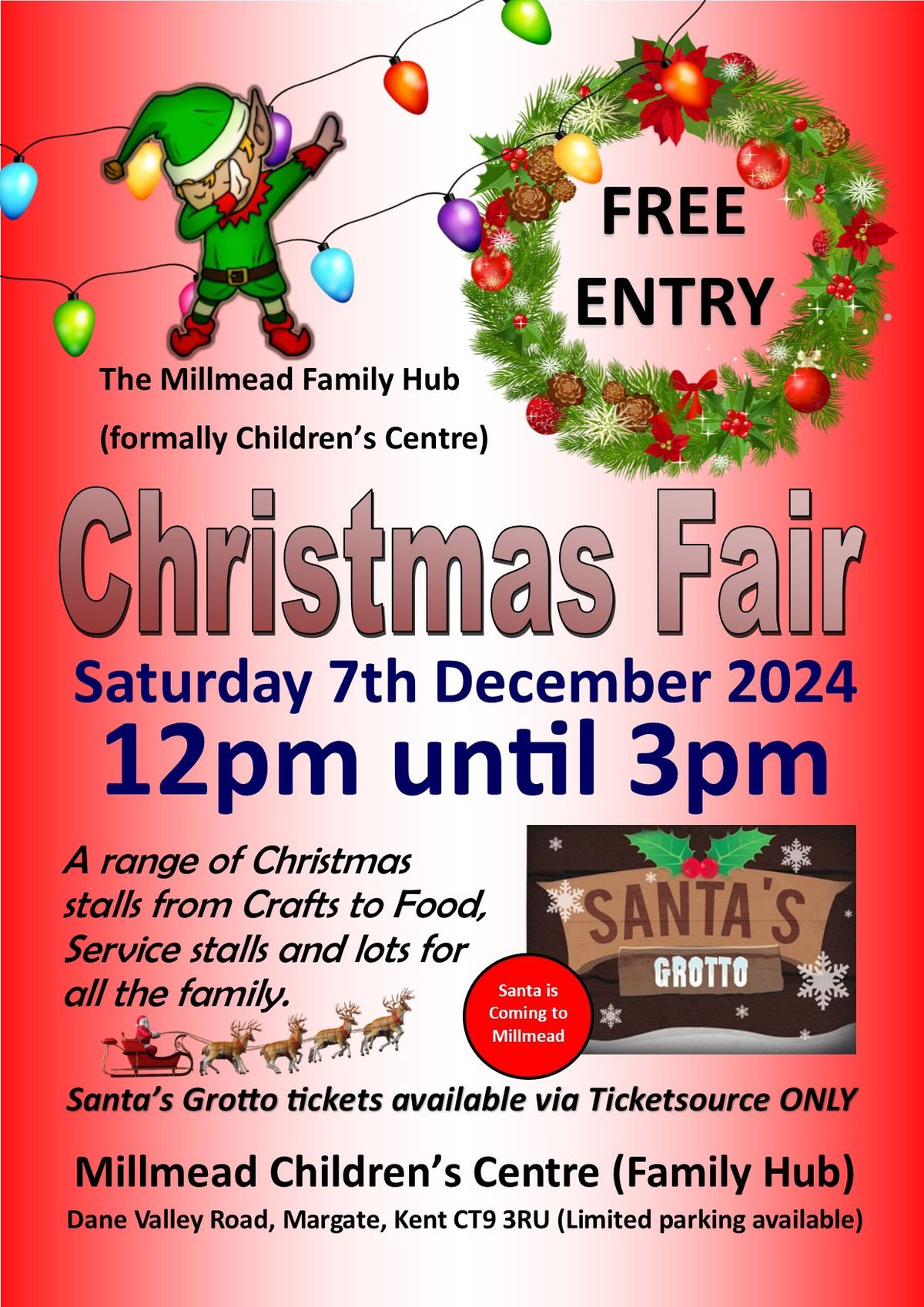 Christmas Fair with Santas Grotto