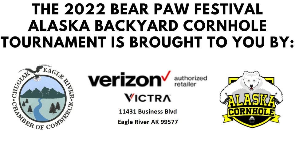 2022 Bear Paw Festival Alaska Backyard Cornhole Tournament, Town Park