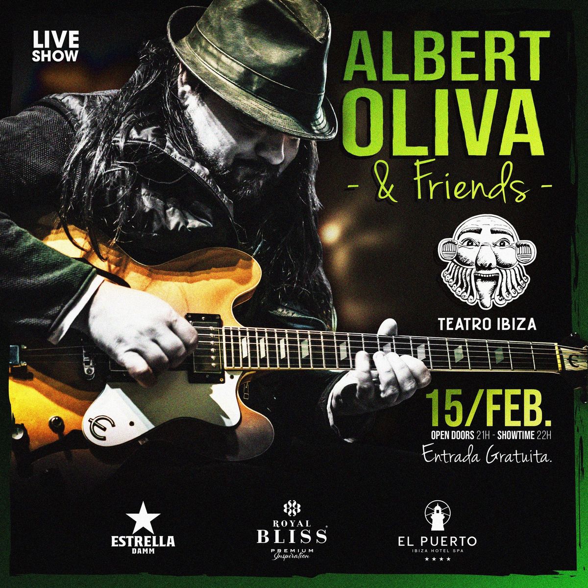 Albert Oliva & Friends, LiVE @ Teatro Ibiza!