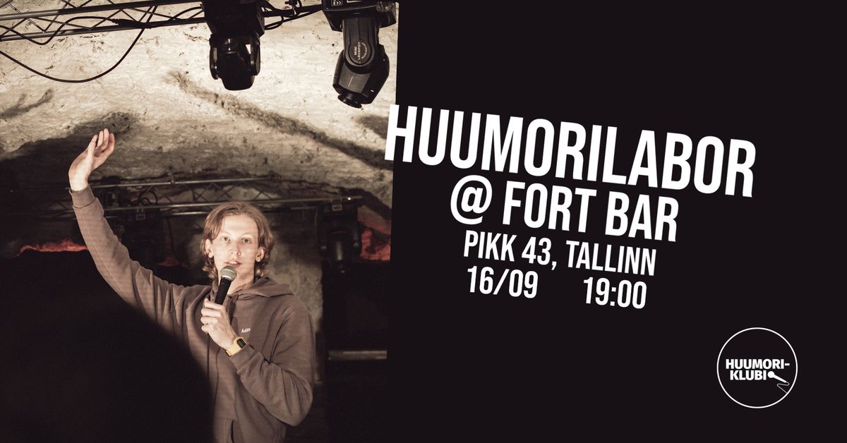 Huumorilabor @ Fort Bar