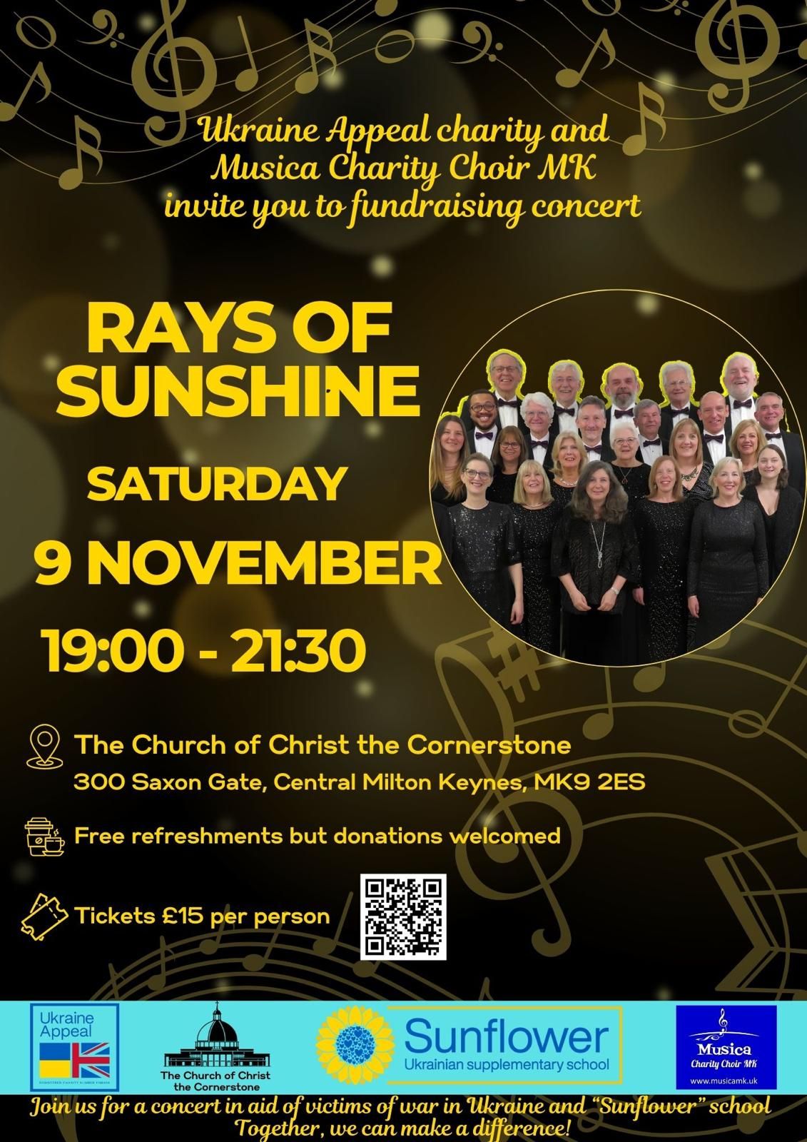 Rays of Sunshine Fundraising Concert for Sunflower School