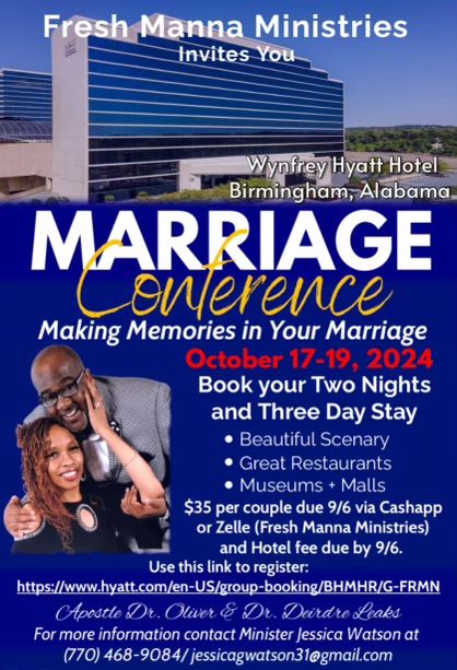 Fresh Manna Ministries Marriage Conference 