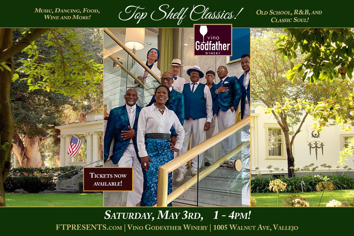 Top Shelf live at Vino Godfather Winery - May 3rd