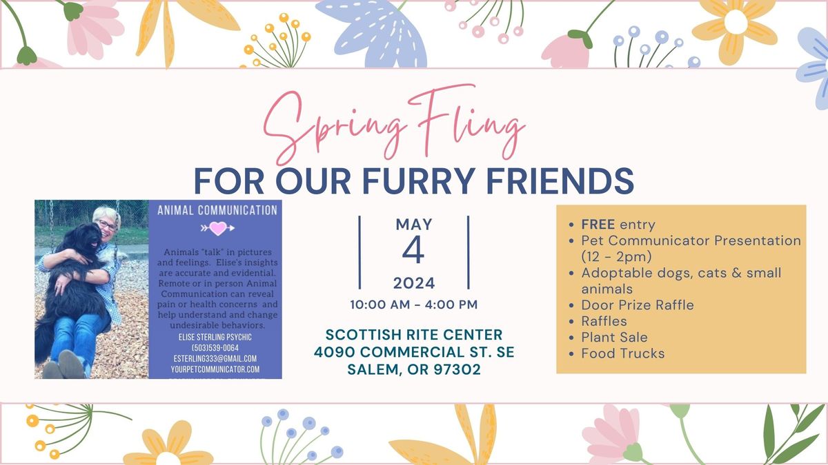 Spring Fling For Our Furry Friends!