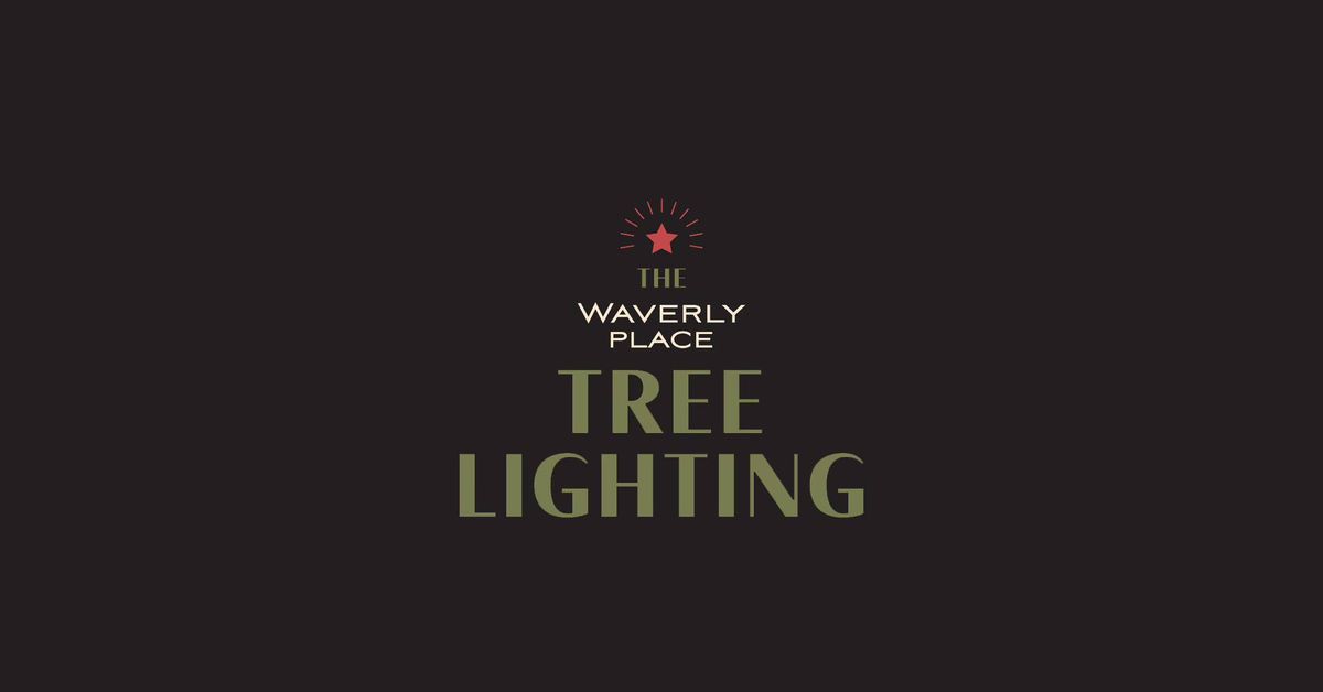 The Waverly Place Tree Lighting celebration