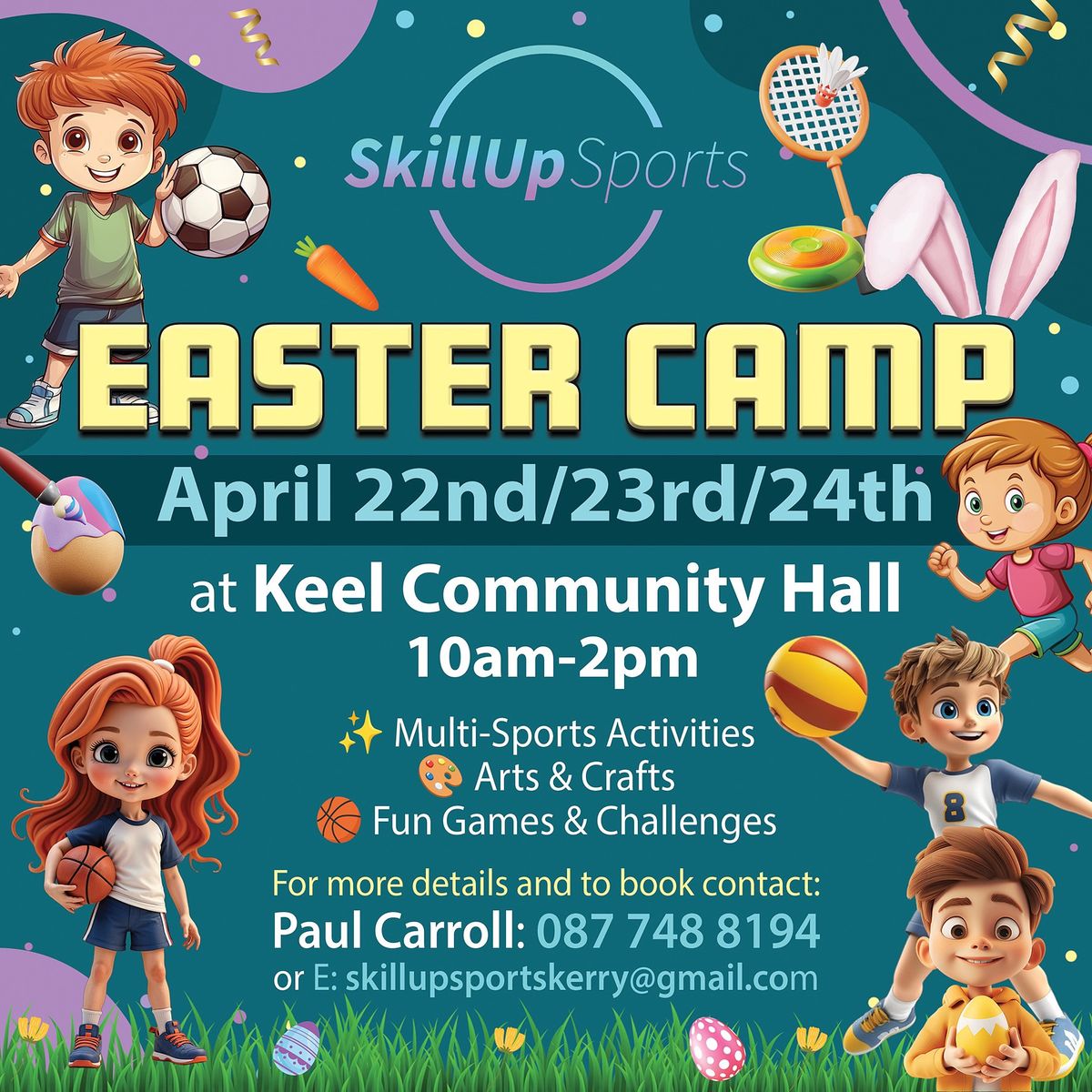 SkillUp Sports Easter Camp