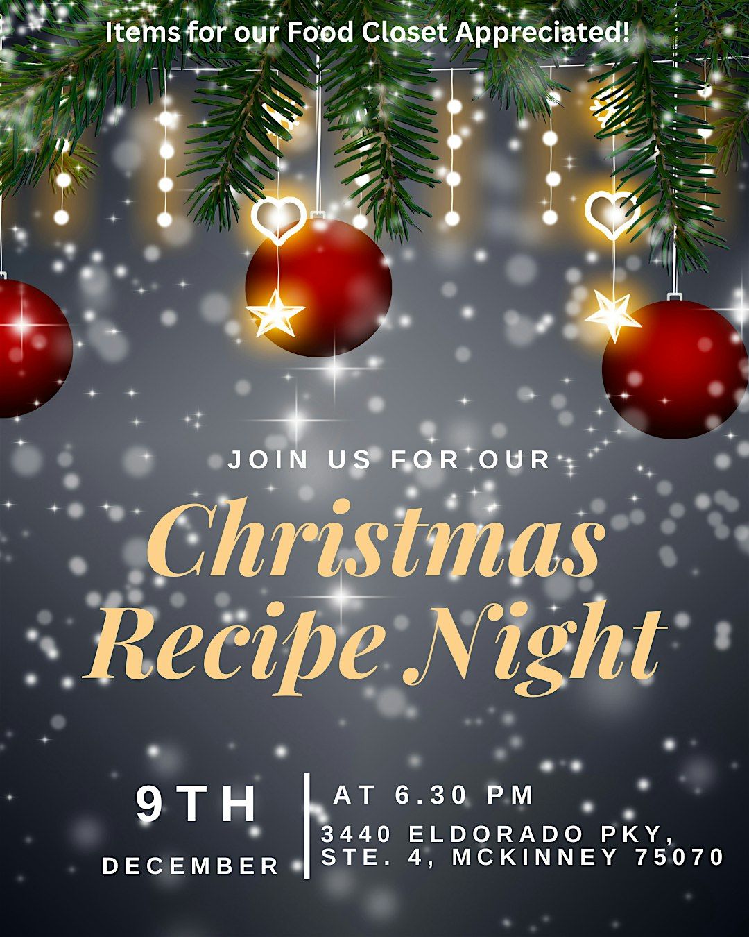 HealThy Cooking 5-Minute Recipe Night