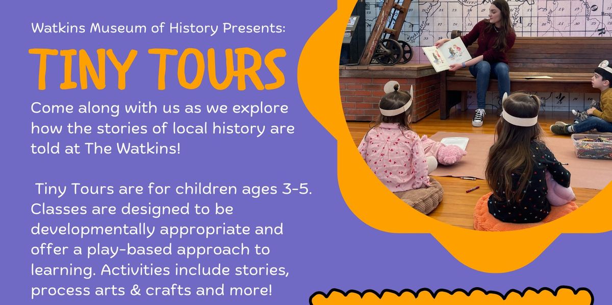 Watkins Tiny Tours: Making Stories Stick (Indigenous Peoples Month)