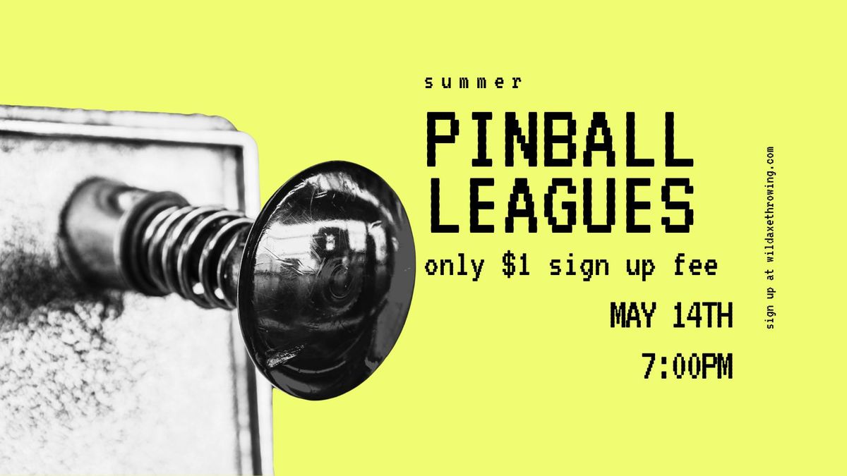 Summer Pinball Leagues!