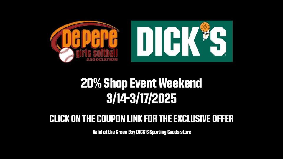 DGSA 20% Off at DICK\u2019S Sporting Goods Weekend