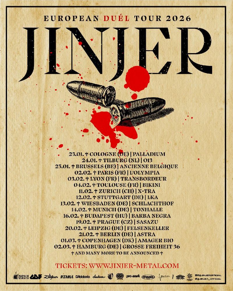 Jinjer Leipzig Tickets