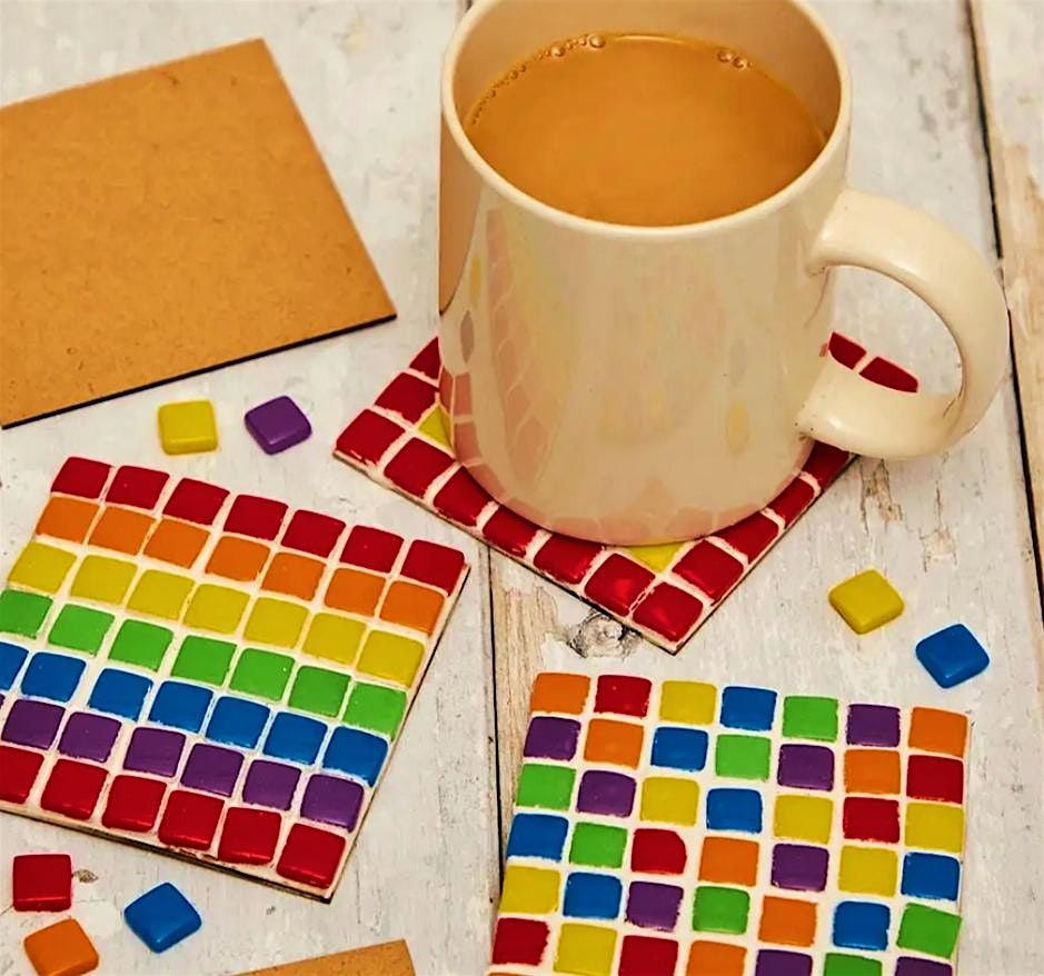 Mosaic Coaster Workshop at The Boat