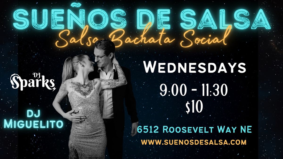 Sue\u00f1os de Salsa Wednesday Salsa & Bachata