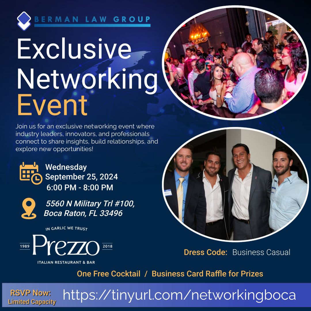 Exclusive Networking Event