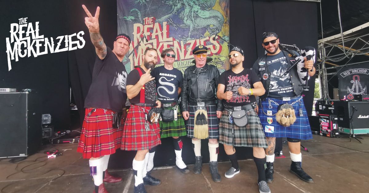 Live: THE REAL MCKENZIES | Gaelic Folk-Punk mit Dudelsack \u2013 Stuttgart \/ Goldmark's