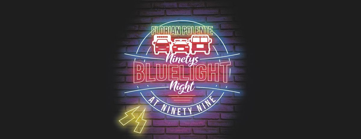 Florian Polente Bluelight - Ninetys Night At Ninety Nine - in der Kaiser-Friedrich-Halle in MG