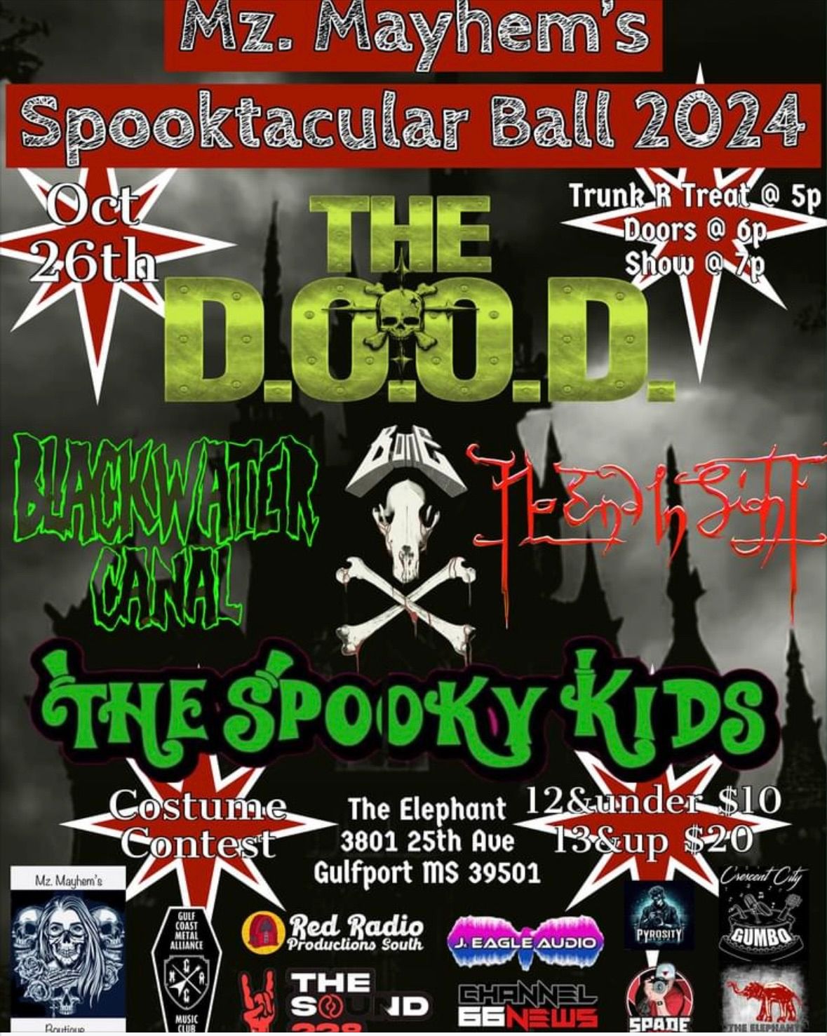 Mz. Mayhem\u2019s Spooktacular Ball 2024