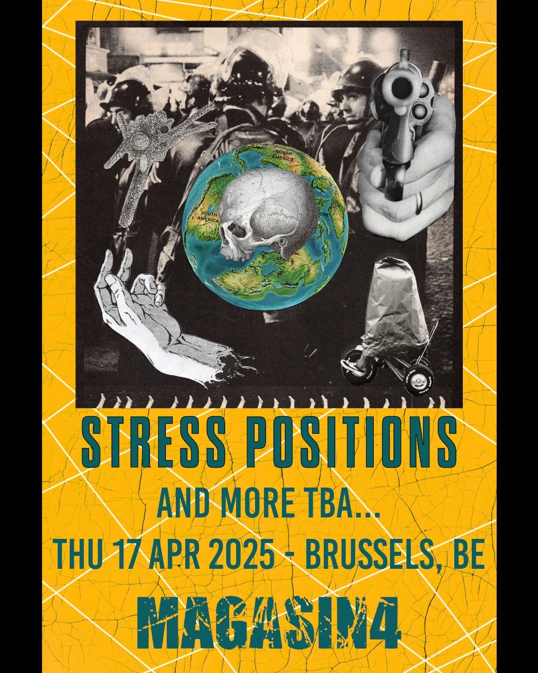 STRESS POSITIONS (US) + MORE TBA