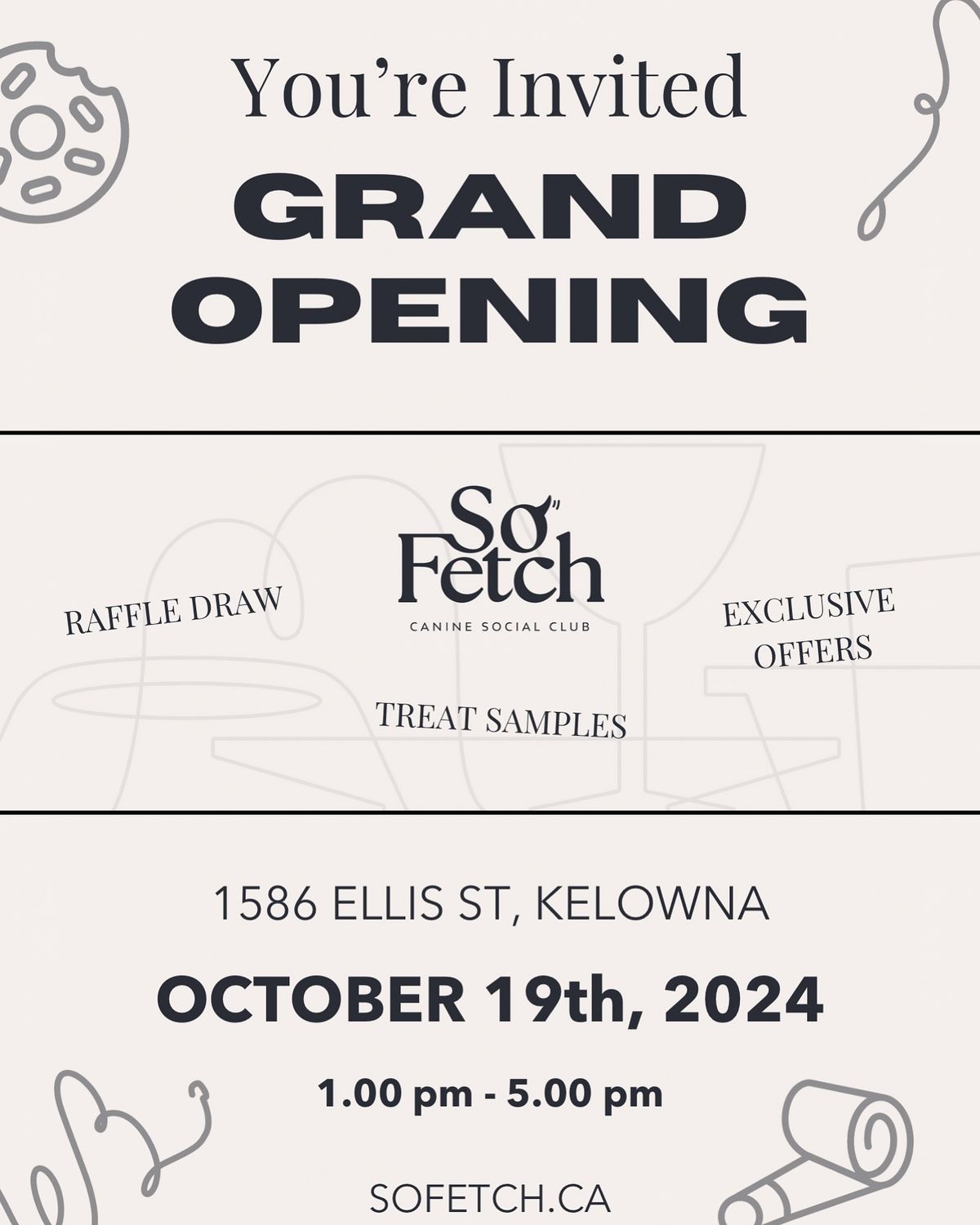 So Fetch Grand Opening Event 