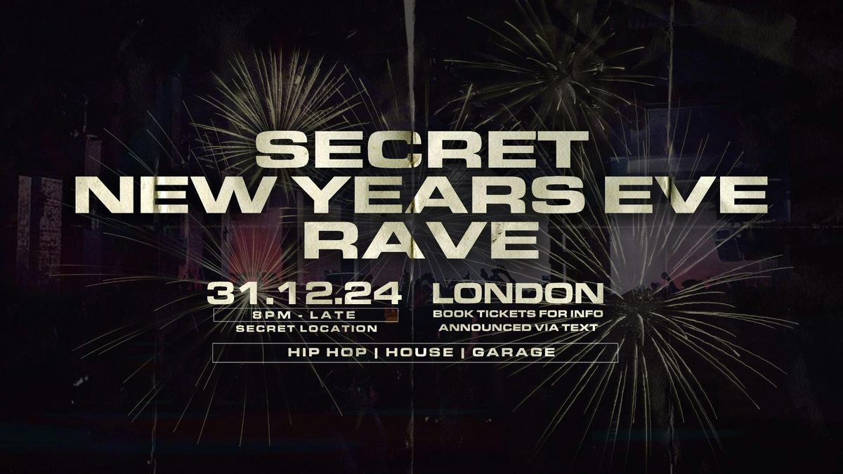 Secret New Years Eve Rave | Location Announced via SMS To Ticket Holders \ud83d\udcf2