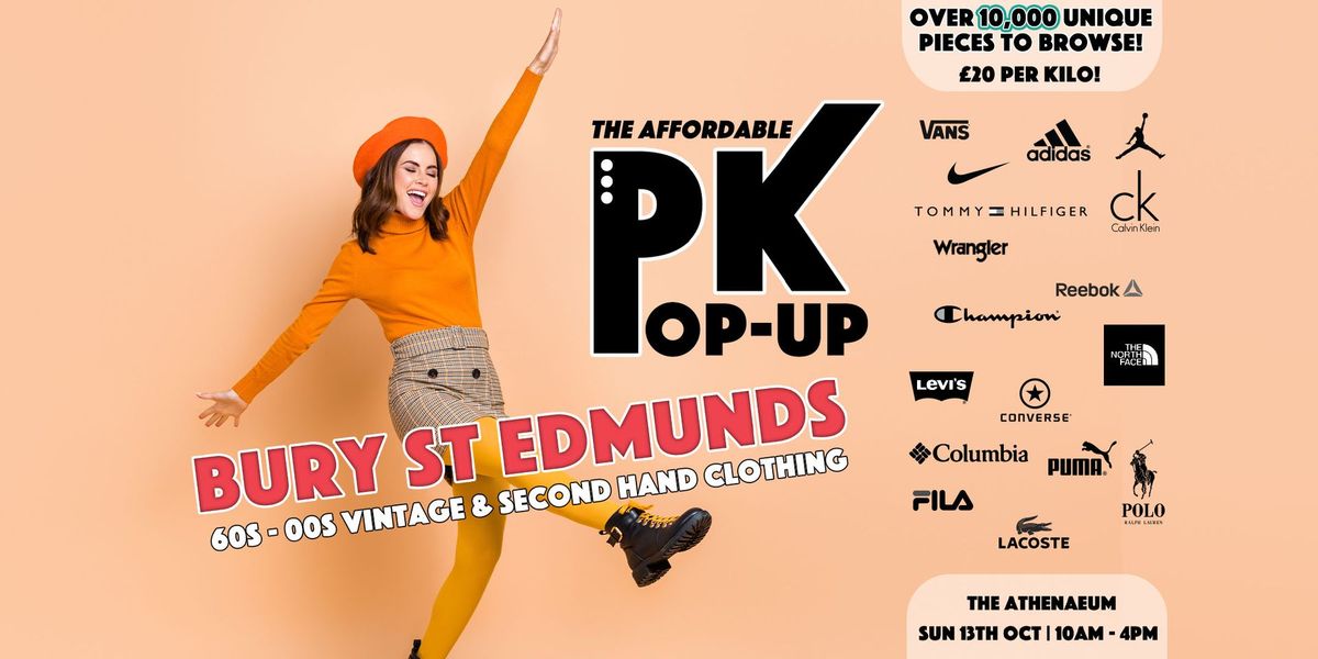 Bury St Edmund's Affordable PK Pop-up - \u00a320 per kilo!