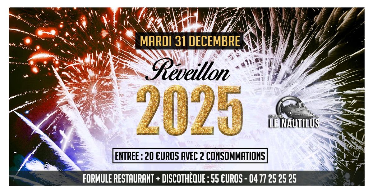 R\u00c9VEILLON 2025 - Mardi 31 D\u00e9cembre