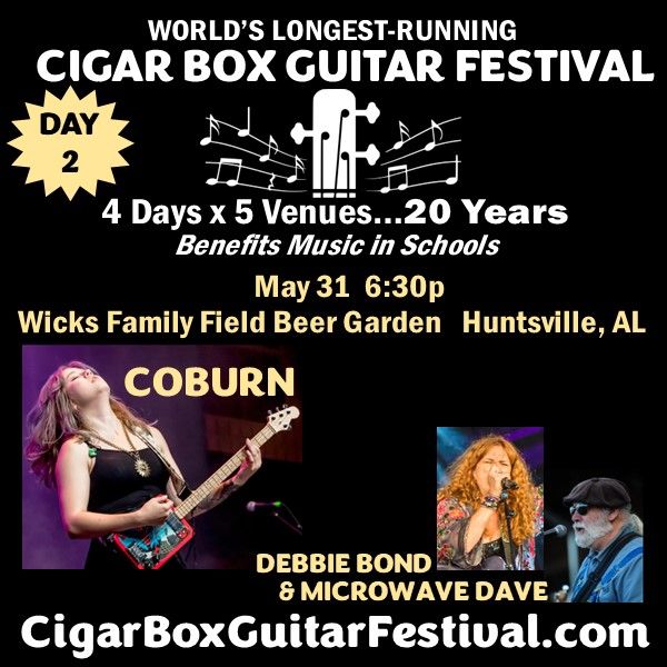 Day 2 of the 20th Anniversary of the World's Longest-Running Cigar Box Guitar Festival