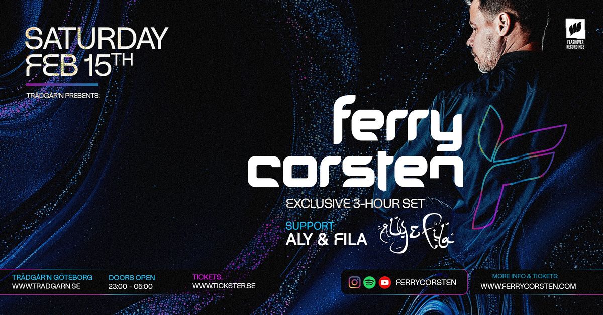 FERRY CORSTEN - SUPPORT ALY & FILA -15 FEBRUARI - TR\u00c4DG\u00c5R\u00b4N