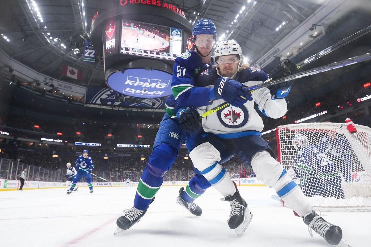 Winnipeg Jets at Vancouver Canucks at Rogers Arena