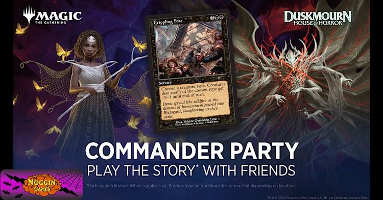 MTG Duskmourn House of Horror Commander Party