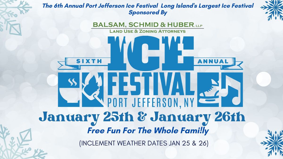 \u2744\ufe0f Port Jefferson\u2019s 6th Annual Ice Festival! \ud83e\uddca