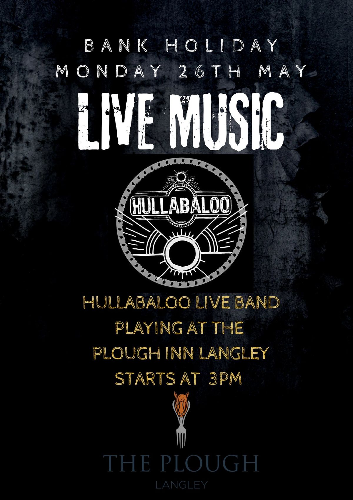 Hullabaloo Live Band - Bank Holiday Monday