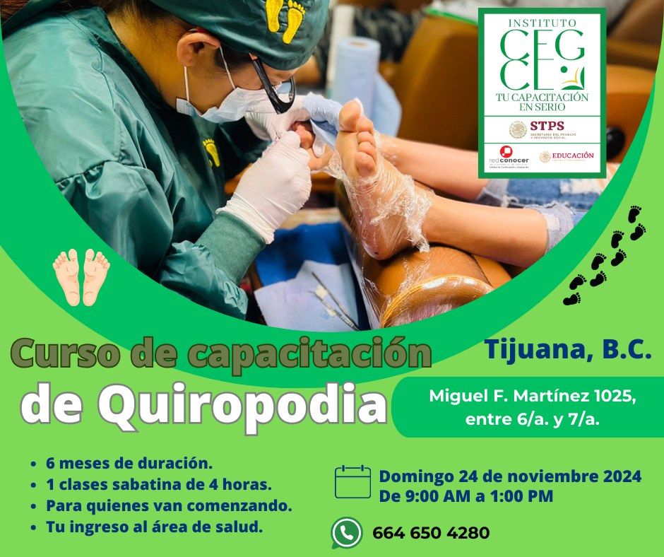 Curso de Capacitaci\u00f3n de Quiropodia